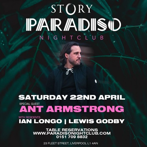 Ant Armstrong - Paradiso Guest Mix