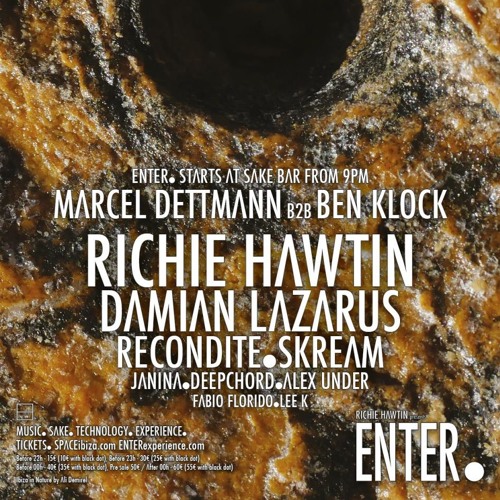 Marcel Dettmann b2b Ben Klock - Live at ENTER. Sake 13-08-2015