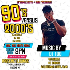 Dj 100 - 90s Vs 2000s - Warmup Mix