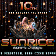 Arnie @SUNRICE pre-party Brno Perpetuum