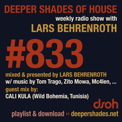 DSOH #833 Deeper Shades Of House w/ guest mix by CALI KULA
