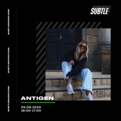 Antigen - Subtle Radio 05.09.23 - UKG / Breaks / Garage Mix
