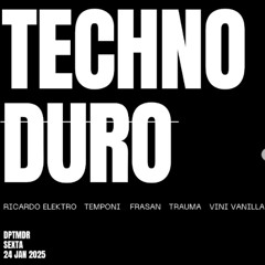 Do Dark ao Hard (110 a 145BPM) - Techno Duro no Deputamadre - Gravado Ao vivo