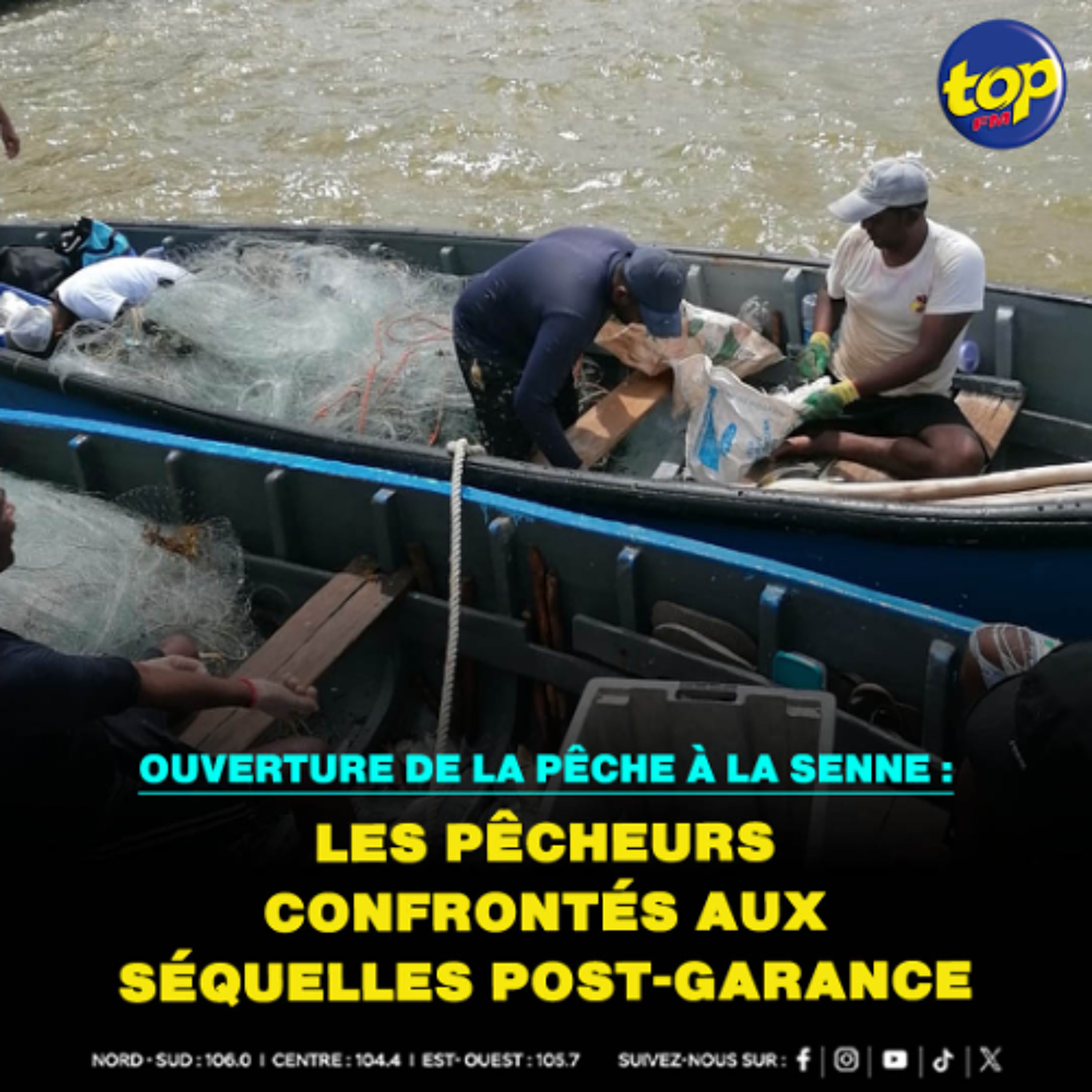 Ouverture de la pêche à la senne : Les pêcheurs confrontés aux séquelles Post-Garance
