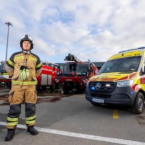 Stream 'Rescue 14' Electric Medical Response Vehicle Arrives At Shannon