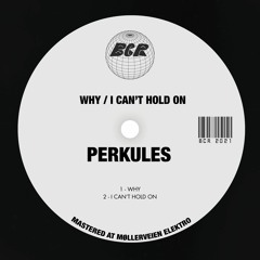 Perkules - I Can't Hold On (Radio Edit)