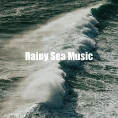 Deep Mood with Rainfall on Beach