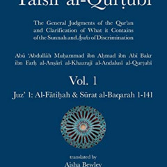 [Free] KINDLE 📦 Tafsir al-Qurtubi - Vol. 1: Juz' 1: Al-Fātiḥah & Sūrat al-Baqarah 1-