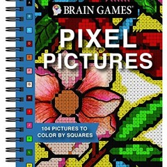 View PDF Brain Games - Pixel Pictures: 104 Pictures to Color by Squares by  Publications Internation