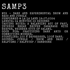 Dark Mixes - (DNB / Jungle / Halfstep)