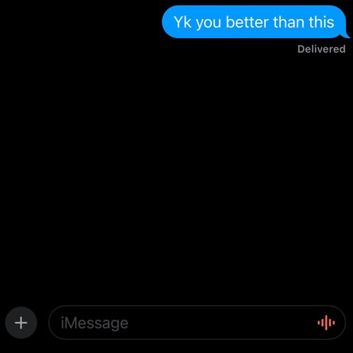 Yk You Better Than This