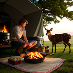 THE COUNTRY DEER