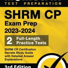 DOWNLOAD PDF SHRM CP Exam Prep 2023-2024 - 2 Full-Length Practice Tests, SHRM CP