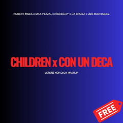 Robert Miles x Max Pezzali x Rudeejay - Children x Con Un Deca (Lorenz Koin 2k24 Edit Mashup)