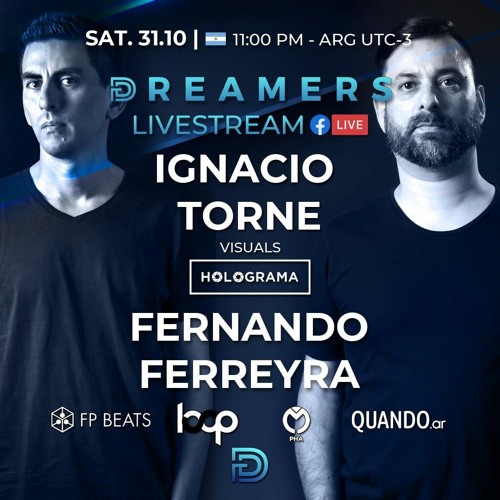 Ignacio Torne - Dreamers Live Stream - 28-10-20