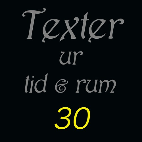 Texter ur tid & rum 30
