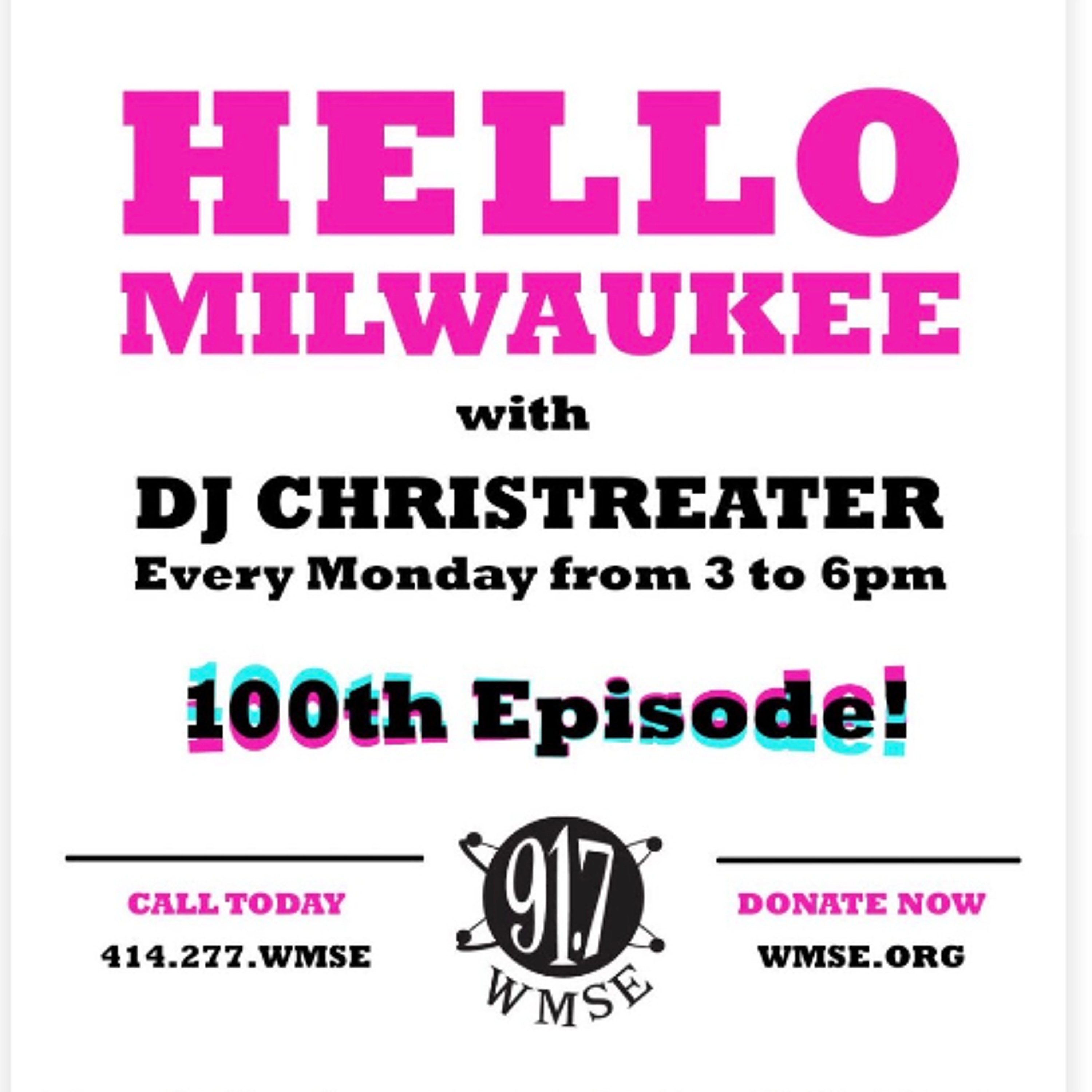 May 4th 2026 Hello Milwaukee w/ Christreater 91.7 WMSE