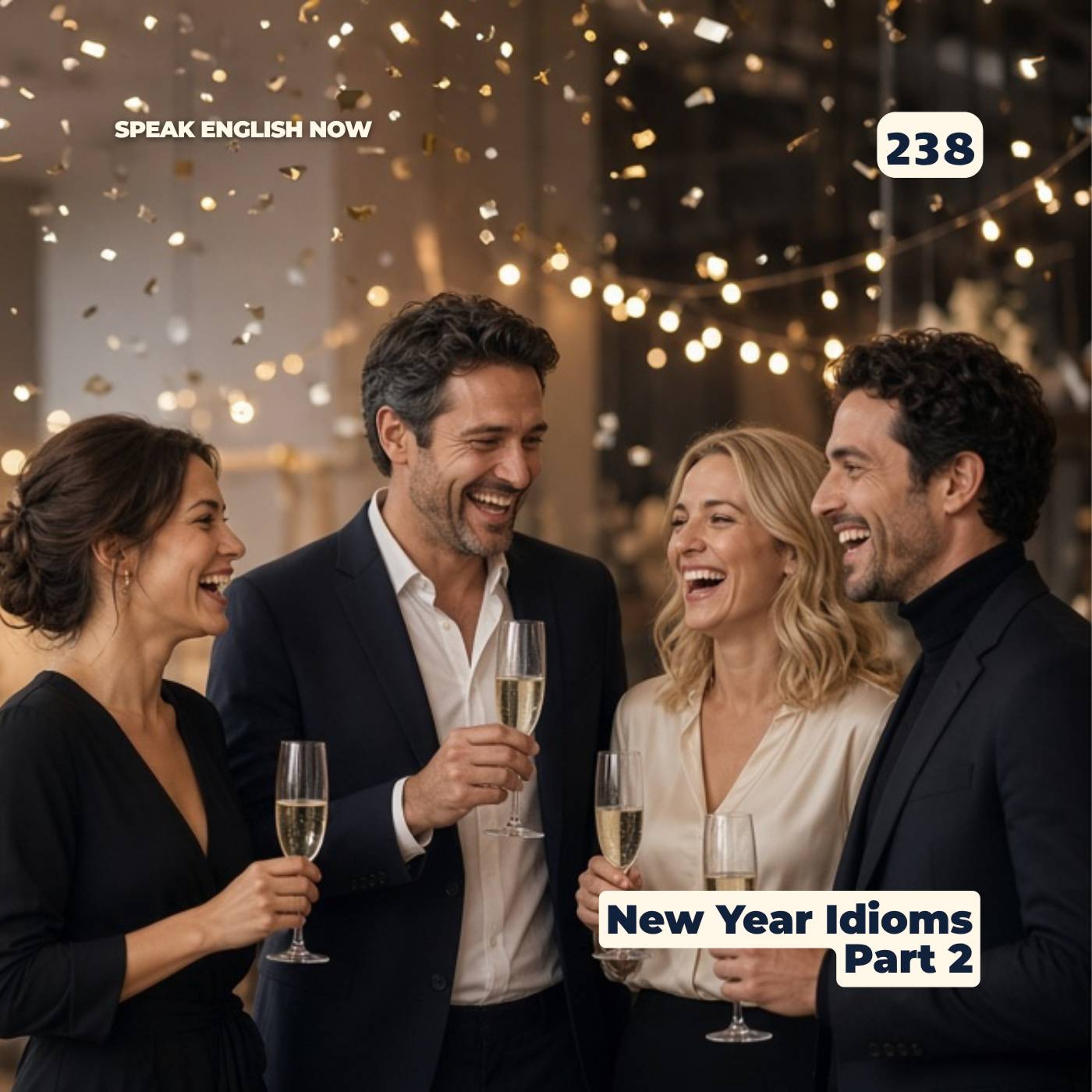 #238 English Idioms for the New Year - part2 episode artwork