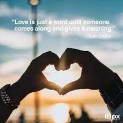 Love is just a word