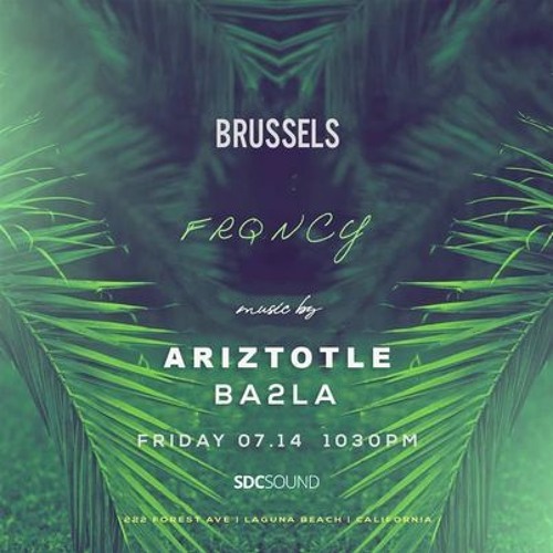 Brussels July 14th 2023 - Live Set (Ariztotle)