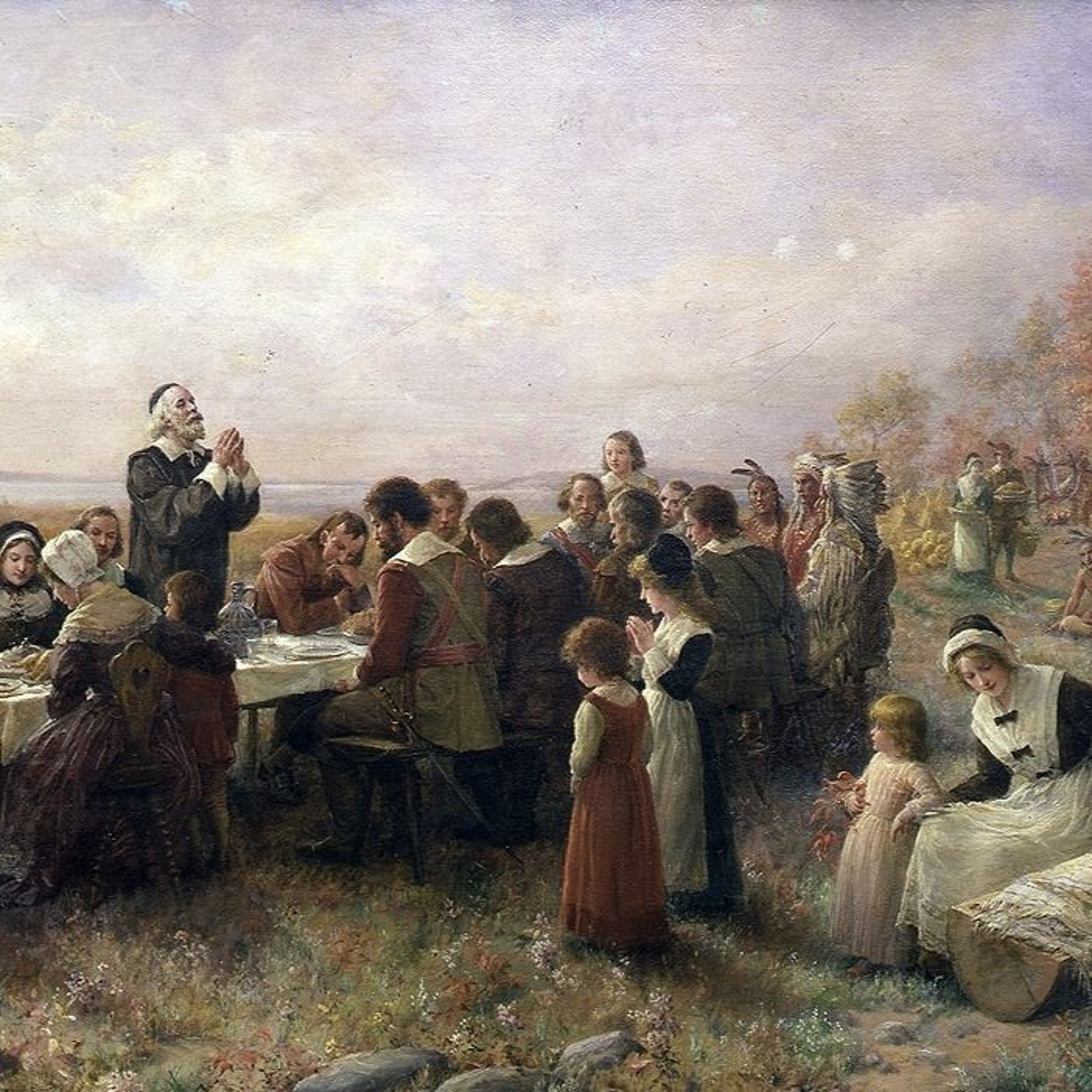 One of the Images of Christian Life and Thanksgiving, is Like a Pilgrimage: The First Thanksgiving episode artwork