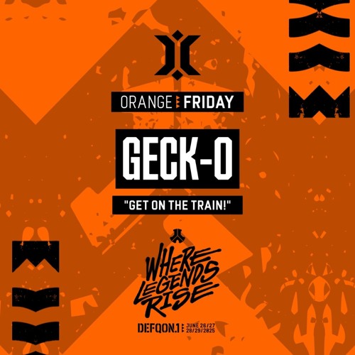 Geck-o  "Get On The Train!" | ORANGE | Friday | Defqon.1 2025