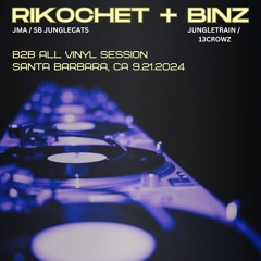 RIKOCHET b2b BINZ all vinyl session 9.21.2024