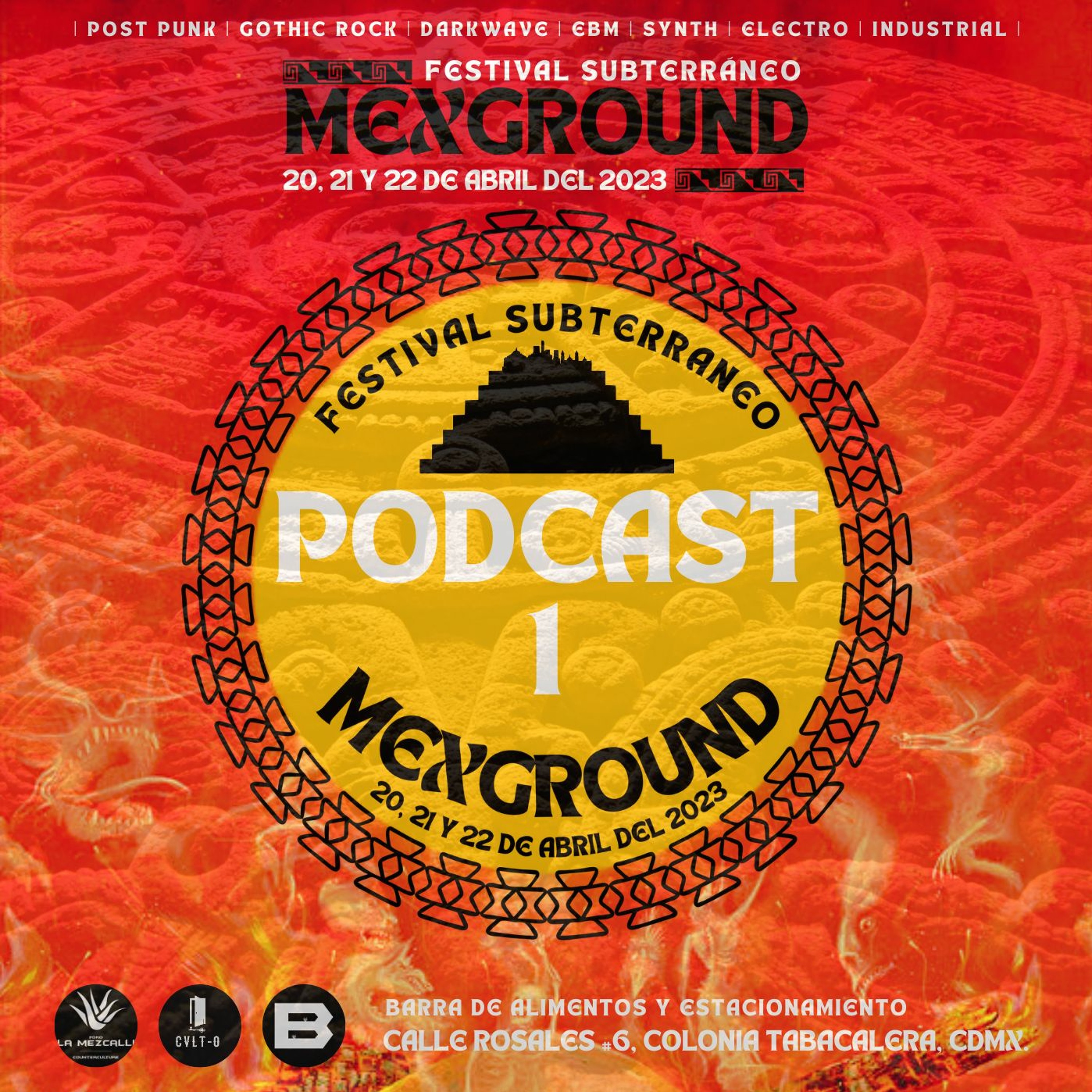 Podcast Mexground #1 episode artwork