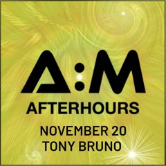 AM: AFTERHOURS: TONY BRUNO NOVEMBER 2020