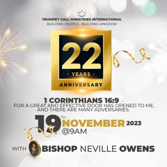 The Word  - With Guest Speaker Bishop Neville Owens