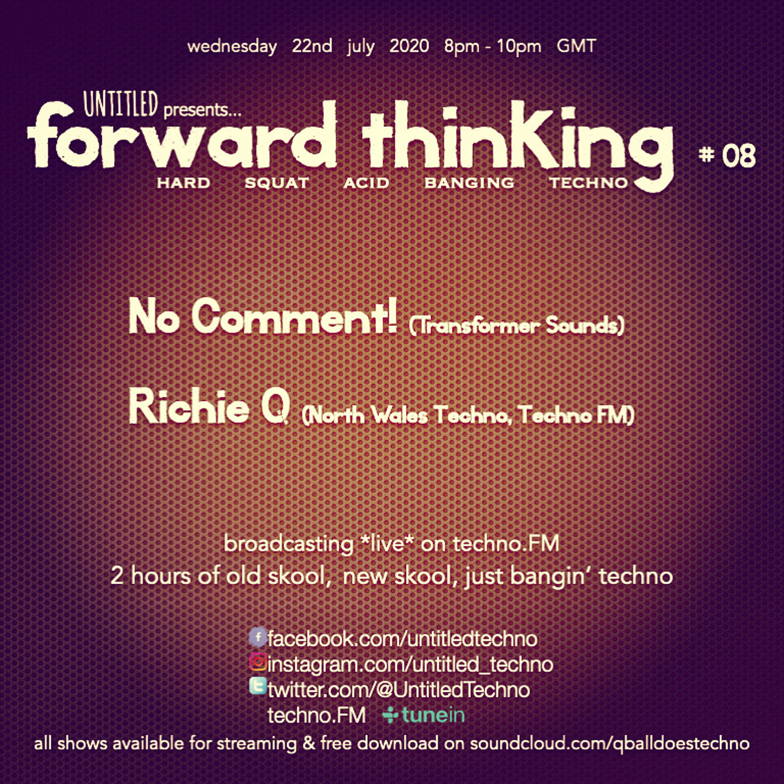 Richie Q (untitled_techno *Live* on techno.FM)