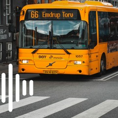 City traffic ambient sounds. Cars, bus and truck drives by. Royalty free ambient sounds.