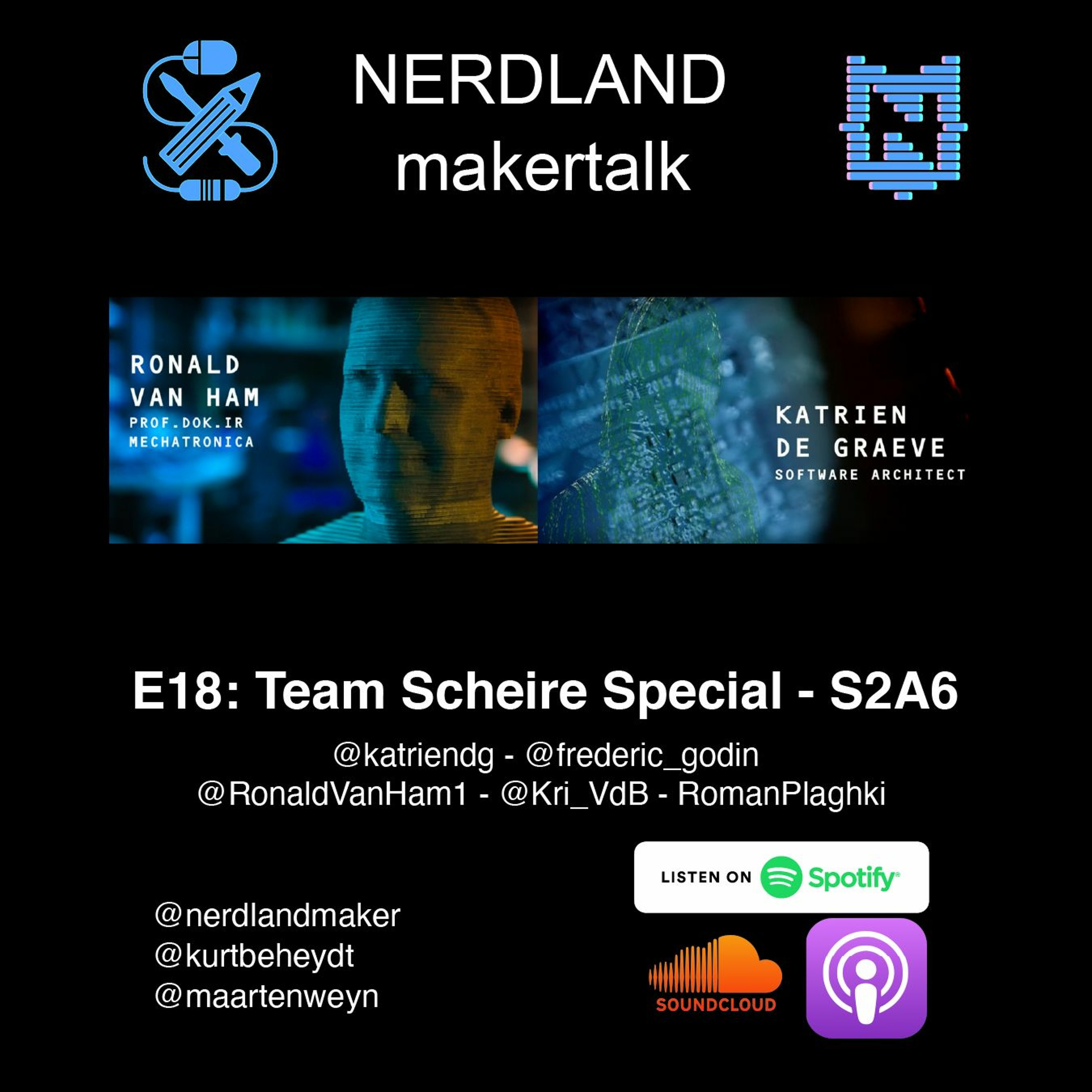 Nerdland Makertalk, podcast over makers