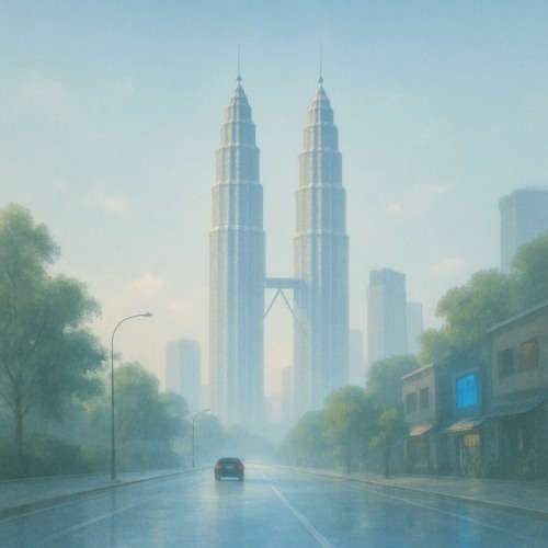 Soft Daylight Over Kuala Lumpur