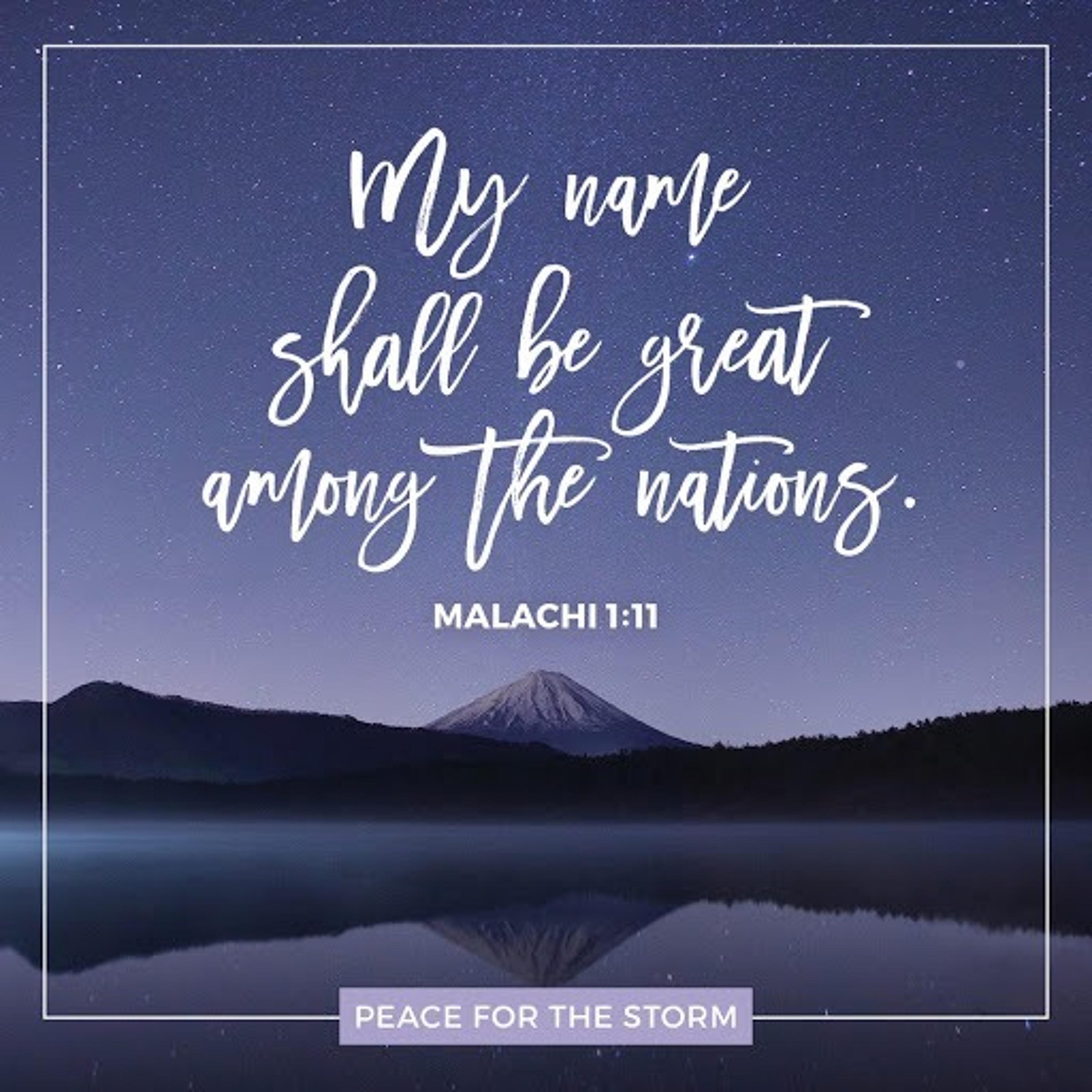 Among The Nations - Message from Malachi 1:11 (02.19.21) (made with Spreaker) episode artwork