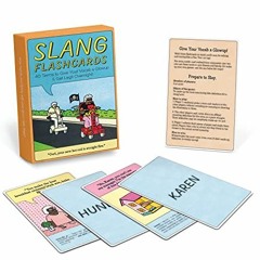 Get PDF 📬 Knock Knock Slang Flashcards Deck, 40 Terms to Give Your Vocab a Glowup (2