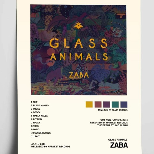 Stream Glass Animals Zaba 2014 Album De from VisaeKanwo | Listen online for  free on SoundCloud
