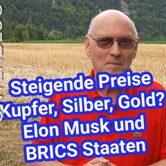 Kupfer, Silber, Gold - Mein Zock, Elon Musk und die BRICS-Währung