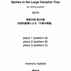 Sprites in the Large Camphor Tree (Patterns of Plants 29)