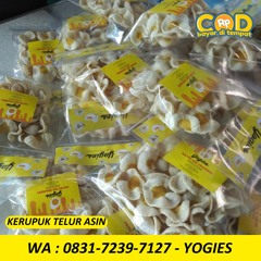 WA : 0831-7239-7127, Promo Kerupuk Telur Asin Bogor, Camilan Yang Banyak Dibagikan