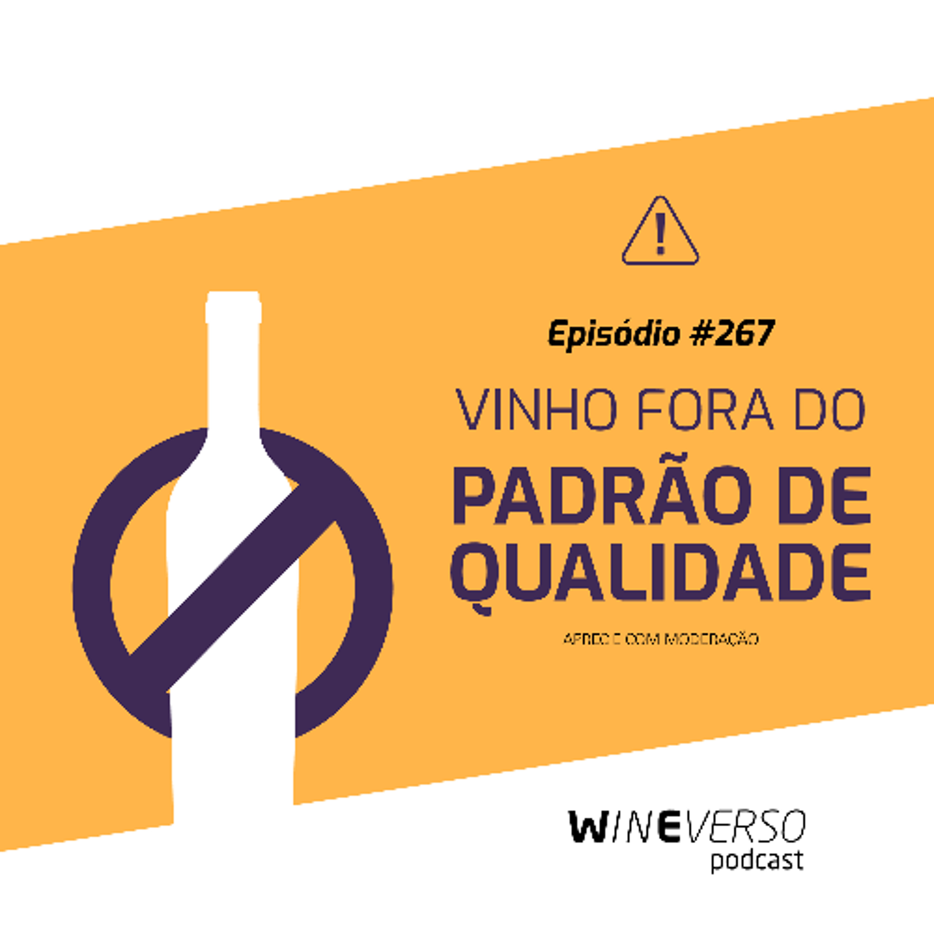 Vinho fora do padrão de qualidade