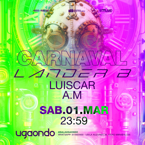 LANDER B SABADO UGAONDO CARNAVALES