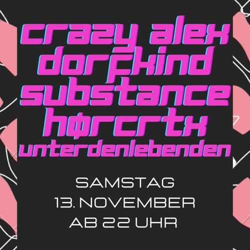 Substance @ Eldorado 13.11.21 | Hardtechno | 144-147 bpm