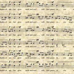 Debussy/deCosta - Beau Soir (fragment) - SATB & Orchestra