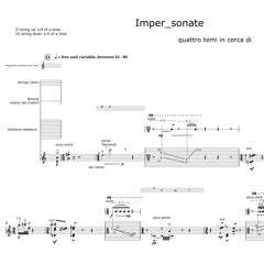 Imper_Sonate (quattro temi in cerca di) (2023)