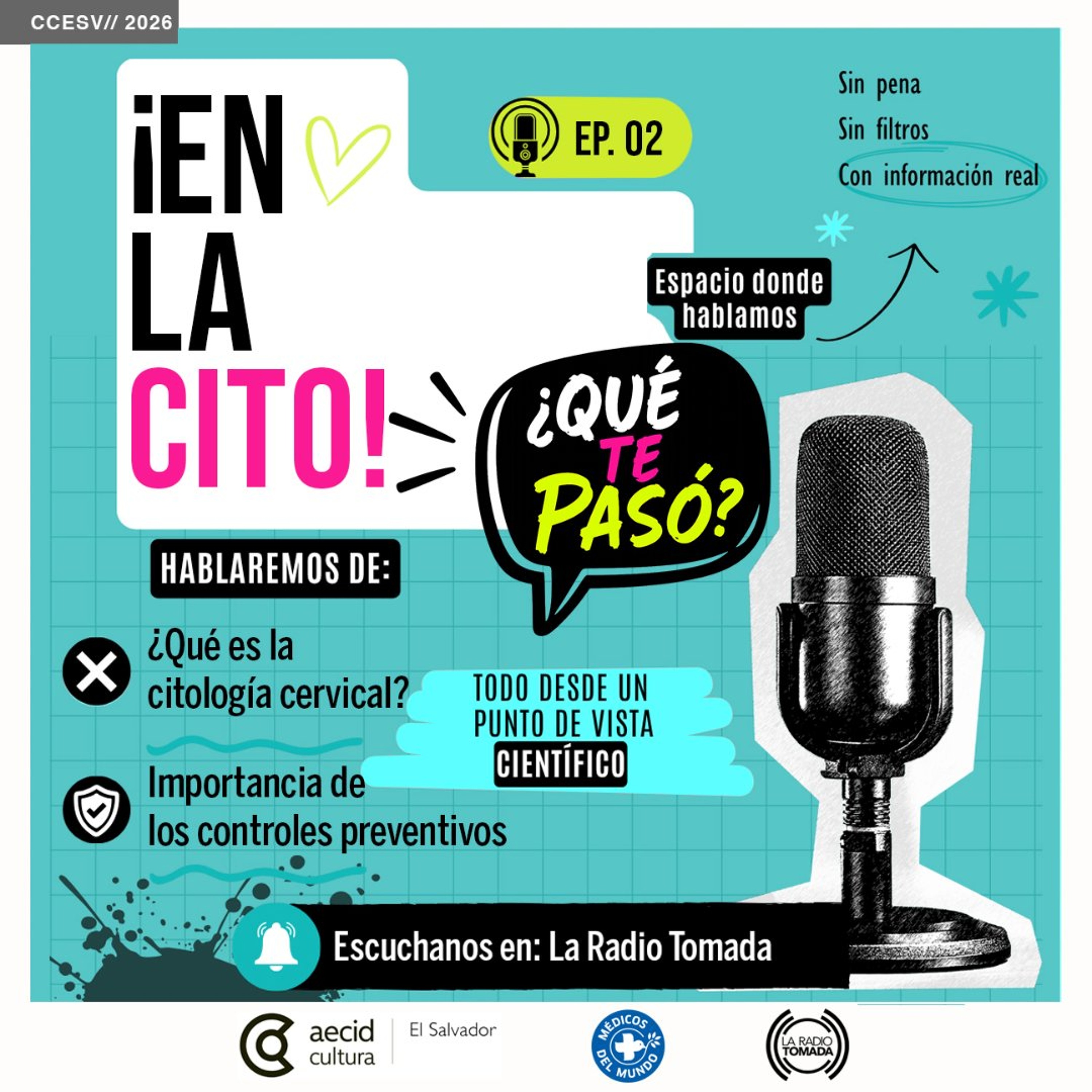01 - ¿Qué te pasó -en la citología? episode artwork