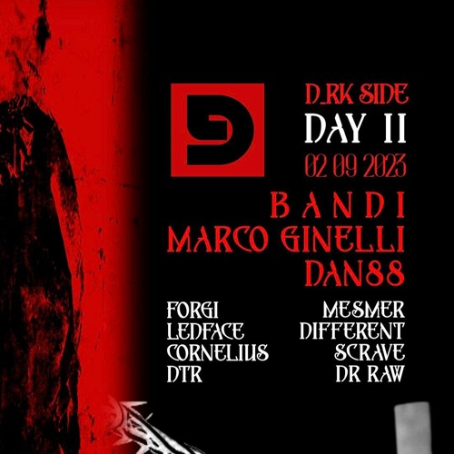 Marco Ginelli @ LIVE - Dark Nine D9 Budapest (2023.09.02.)