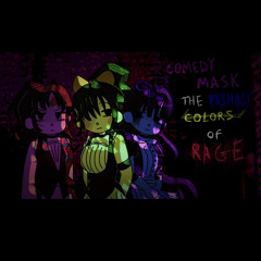 【COMEDY MASK】RED【THE PRIMARY COLORS OF RAGE】