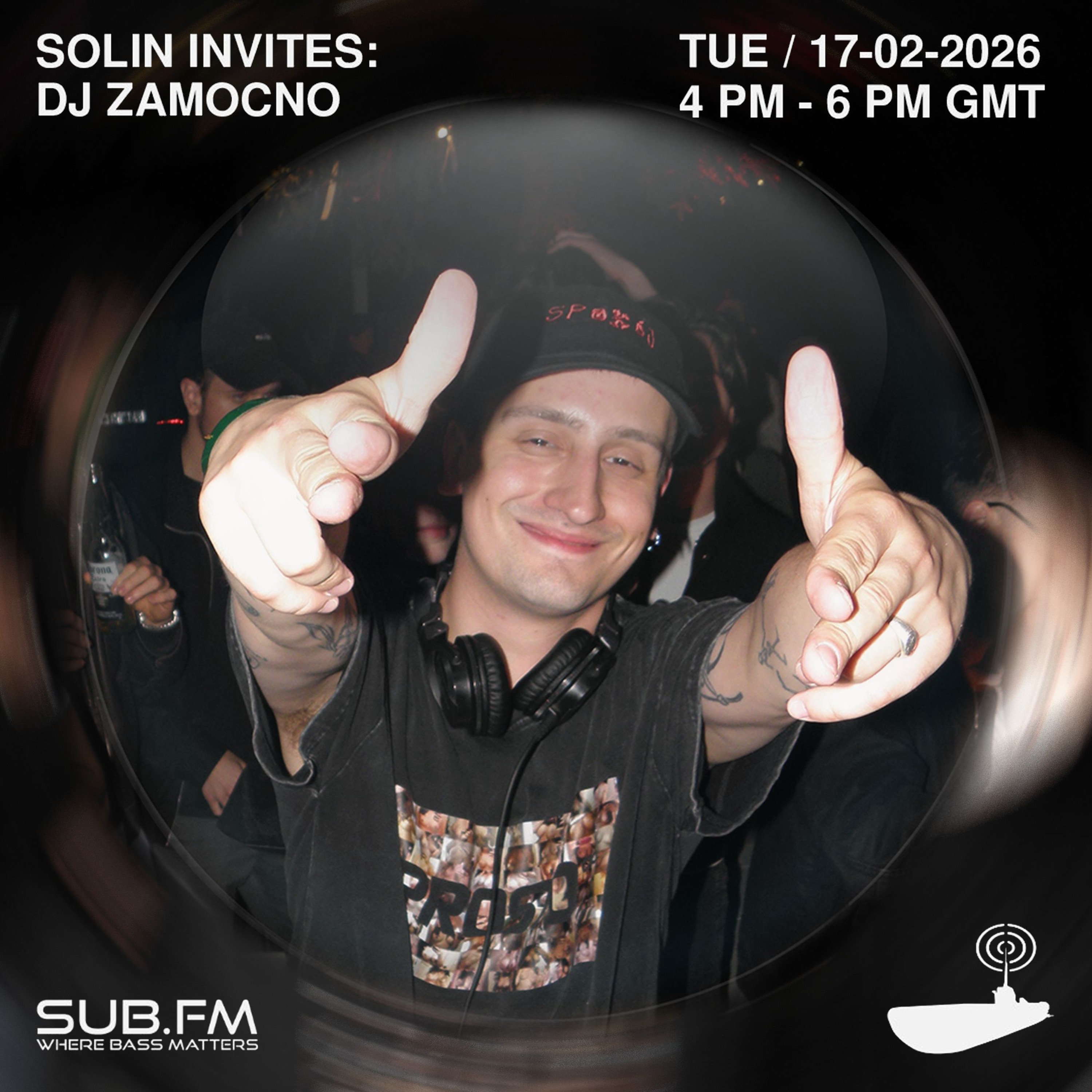 Solin invites DJ Zamocno - 17 Feb 2026 episode artwork