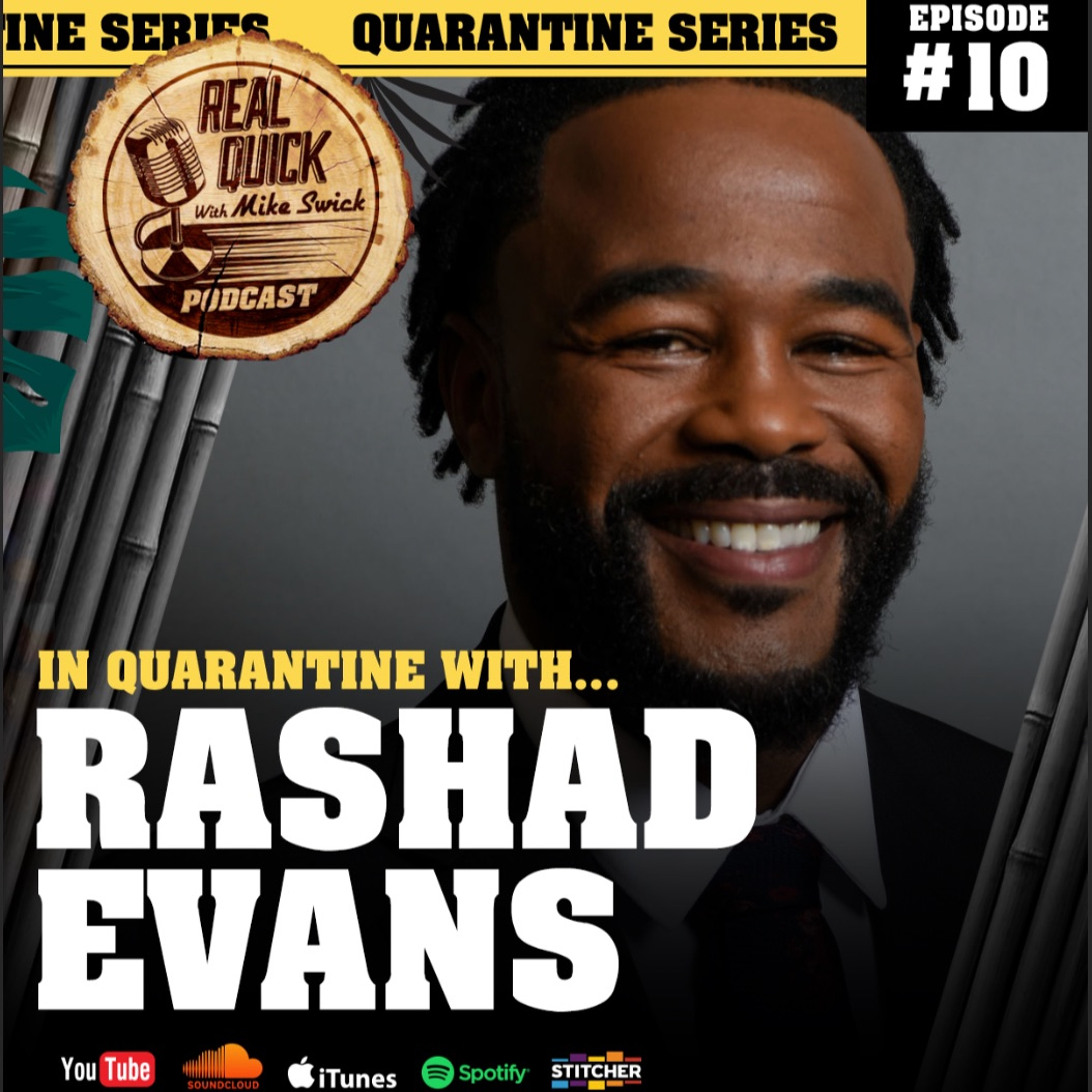 cover of episode In Quarantine with... EP #10 - Rashad Evans
